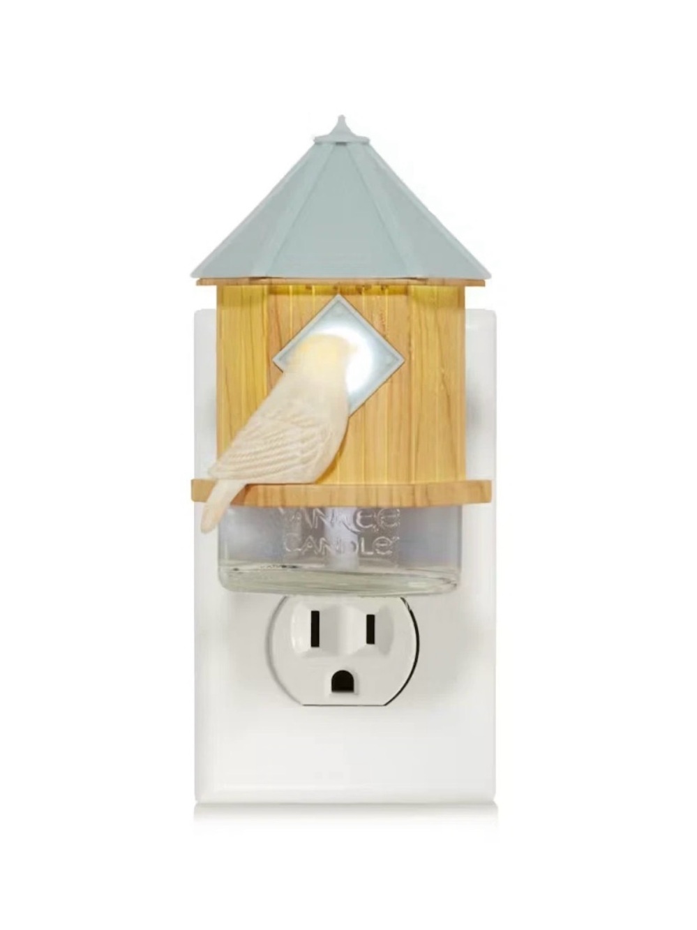 Yankee Candle Birdhouse ScentPlug Light Sensor + By the Pool Refill NEW - Picture 2 of 7